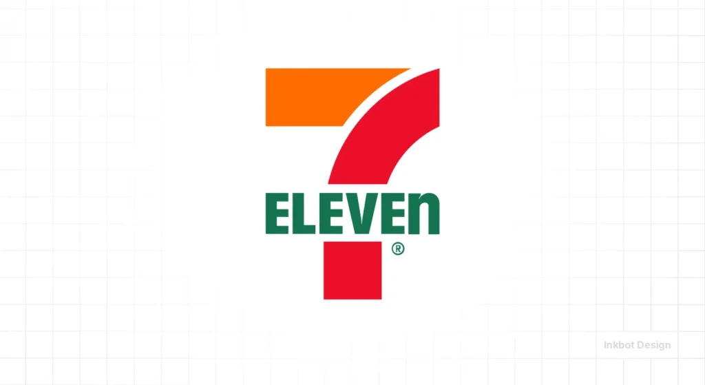 Famous Logos 7 Eleven Logo Design