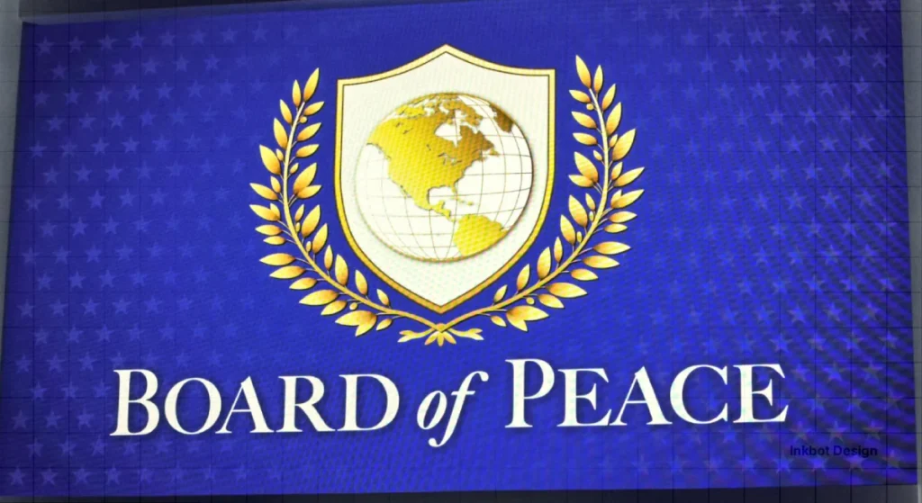 Board Of Peace Logo Design 2026 - Logo Design