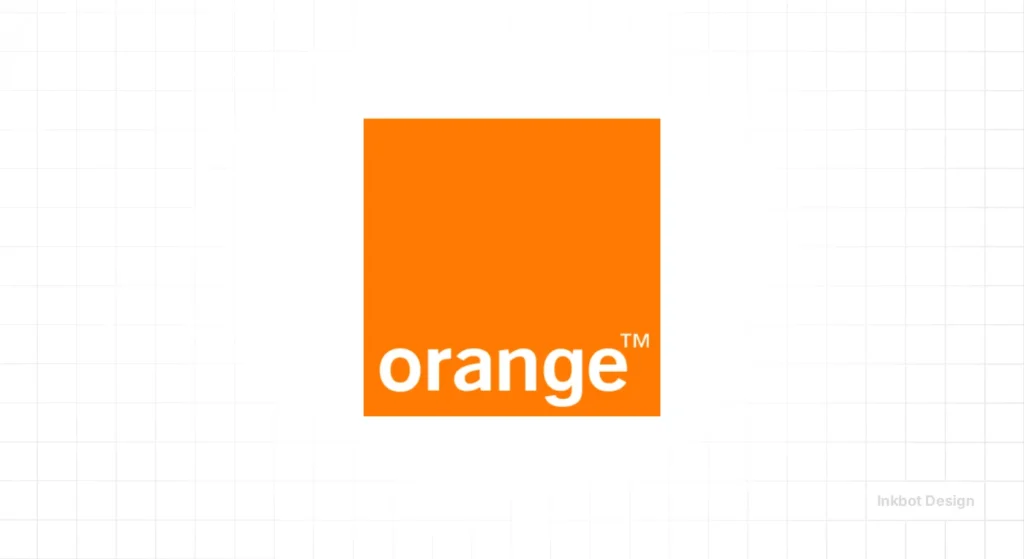 Famous Logos Orange Logo Design