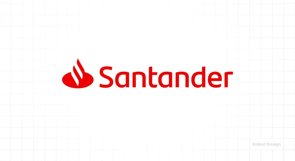 Famous Logos Santander Logo Design