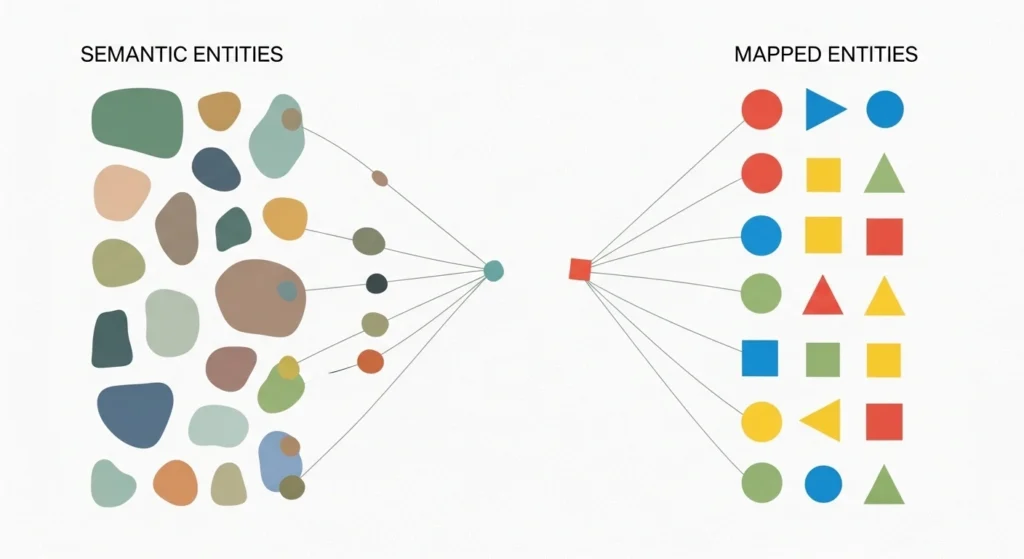 Semantic Entity Mapping - Content Strategy