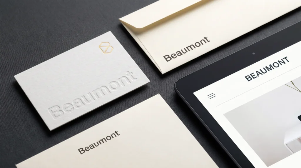Wealth Management Corporate Identity Inkbot Design Belfast
