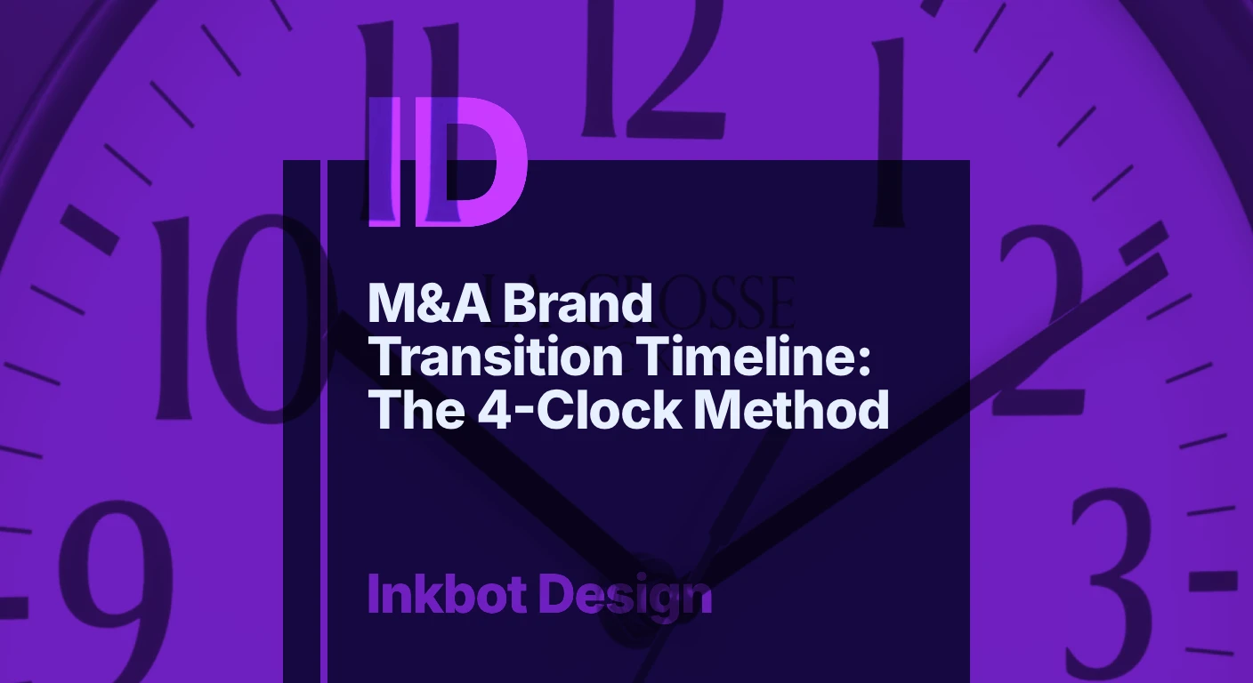 M&Amp;A Brand Transition Timeline: The 4 Clock Method — Brand Strategy | Inkbot Design