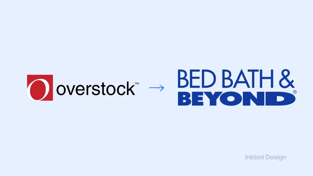 Rebranding Failures Overstock To Bed Bath Beyond