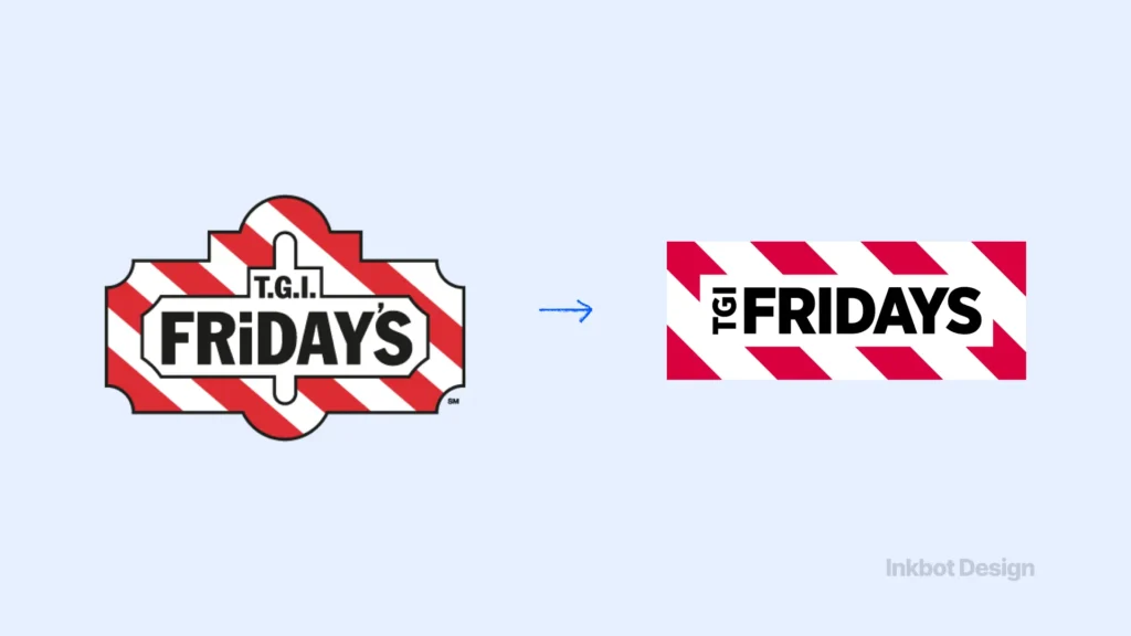 Rebranding Failures Tgi Fridays Logo Redesign Rebrand Fail