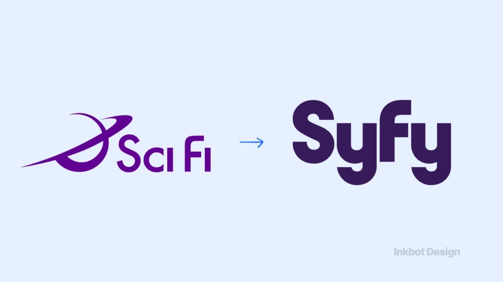 Rebranding Failures Syfy Rebrand 2009