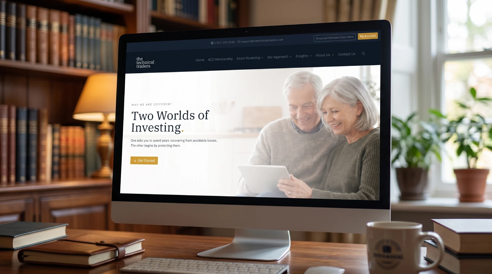 The Technical Traders Website Design