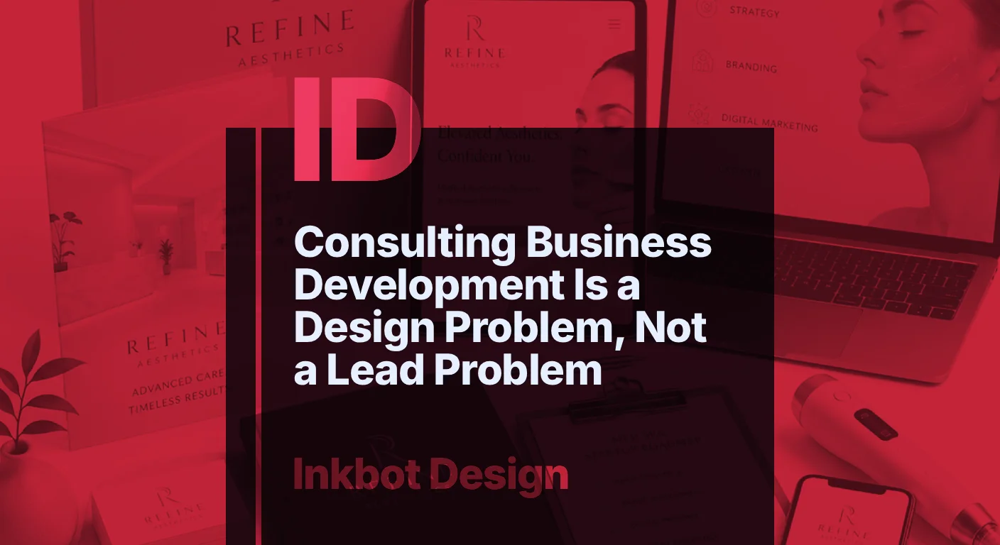 Consulting Business Development Is A Design Problem, Not A Lead Problem — Brand Insights | Inkbot Design