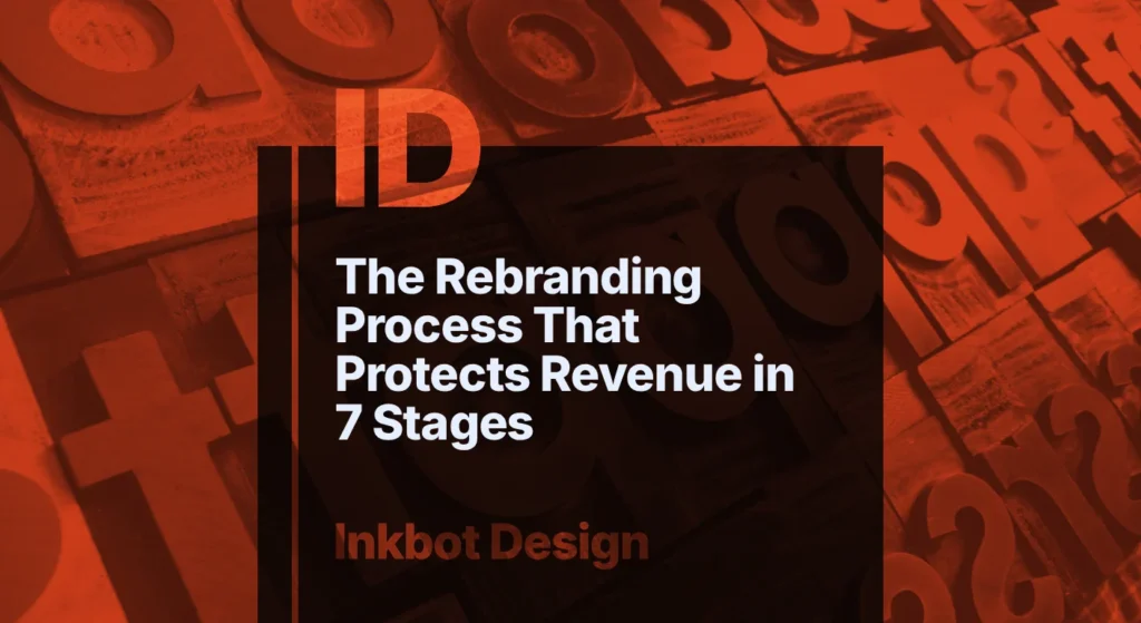 © 2026 Inkbot Design The Rebranding Process That Protects Revenue In 7 Stages — Brand Strategy | Inkbot Design