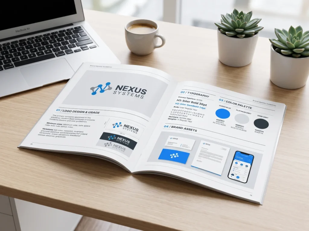 Saas Brand Identity Saas Branding Design Services