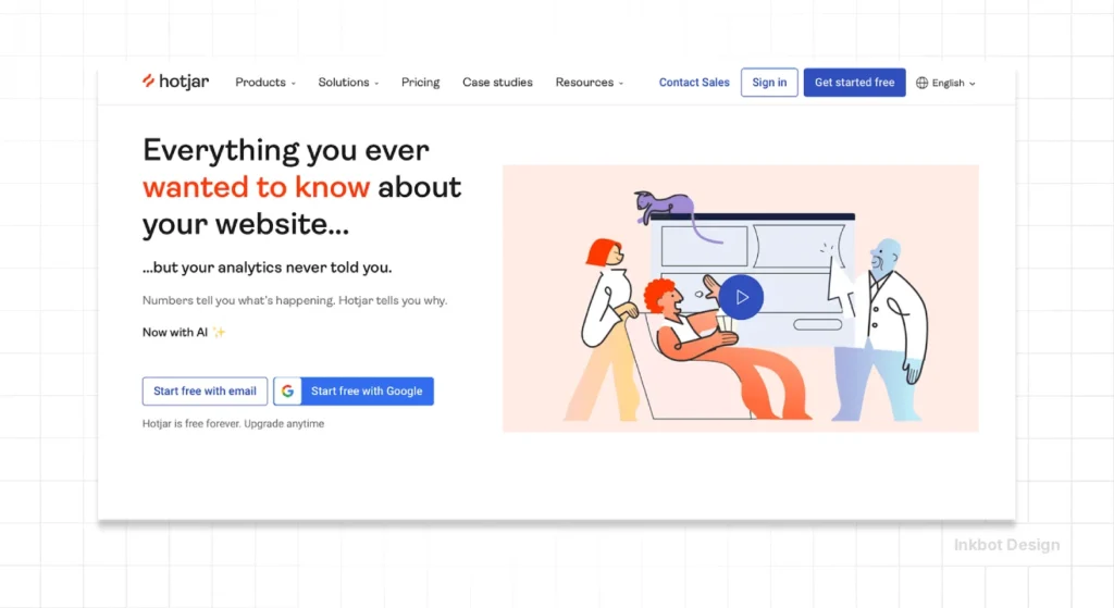 B2B Website Copywriting B2B Website Copywriting Example Hotjar