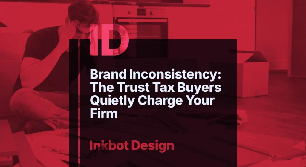 Brand Inconsistency: The Trust Tax Buyers Quietly Charge Your Firm — Brand Insights | Inkbot Design