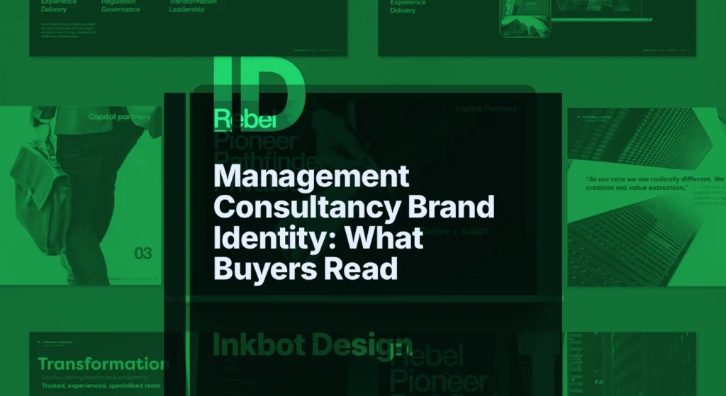 Management Consultancy Brand Identity: What Buyers Read — Brand Identity &Amp;Amp; Design | Inkbot Design