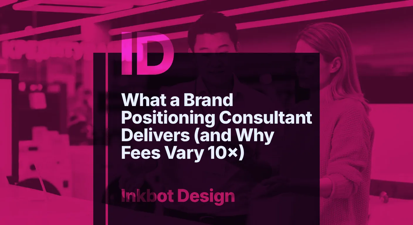 What A Brand Positioning Consultant Delivers (And Why Fees Vary 10×) — Brand Insights | Inkbot Design